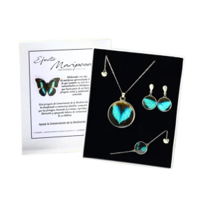Set 1 Mariposa Esmeralda